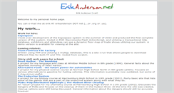 Desktop Screenshot of erikanderson.net